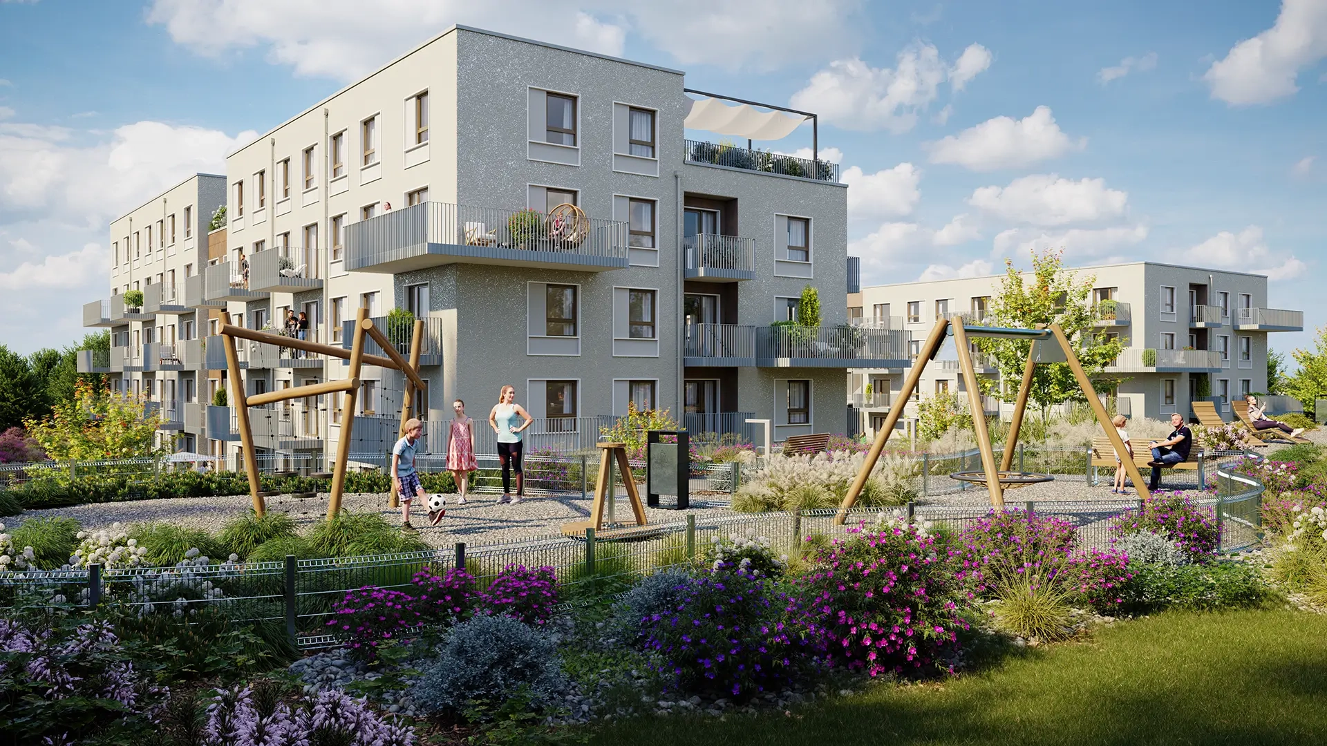 Platynowa wizualizacja inwestycji zlokalizowanej w Gdańsku