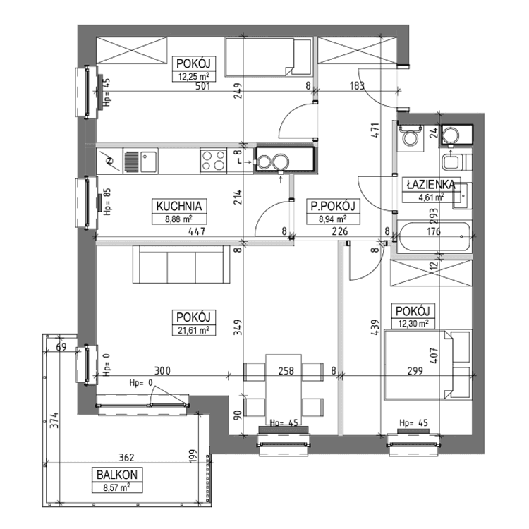 flat