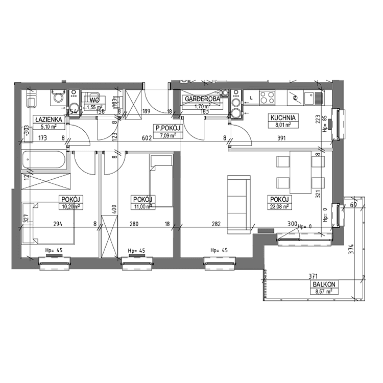 flat