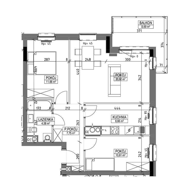 flat
