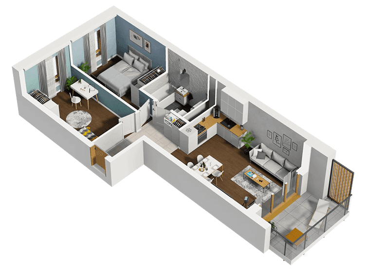 flat