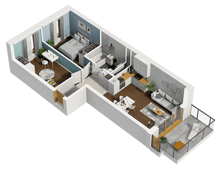 flat