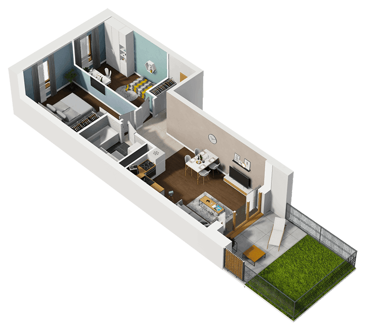 flat