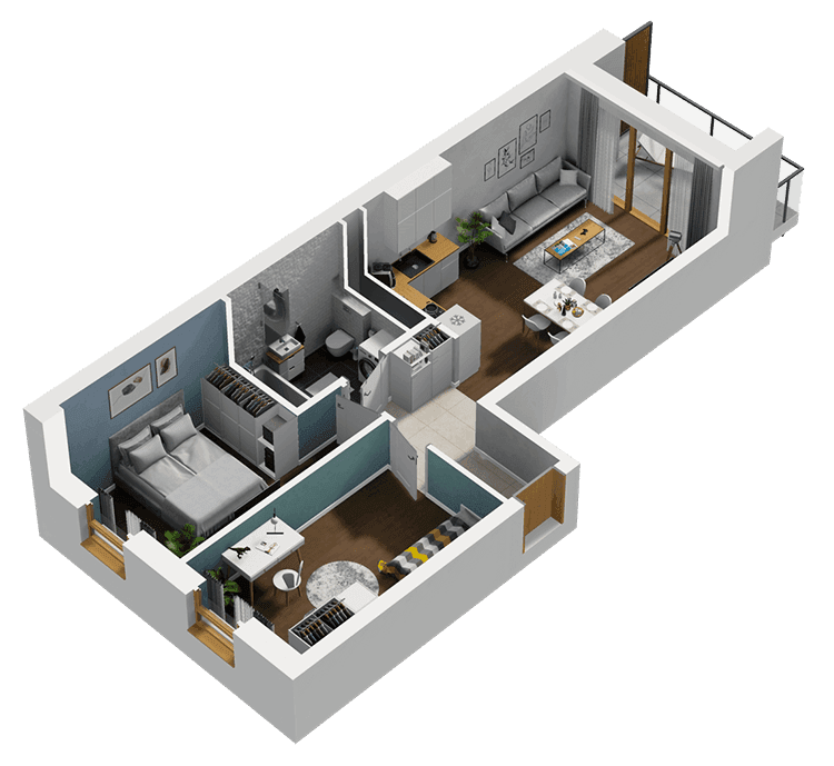 flat