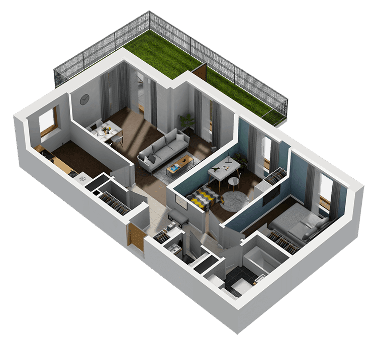 flat