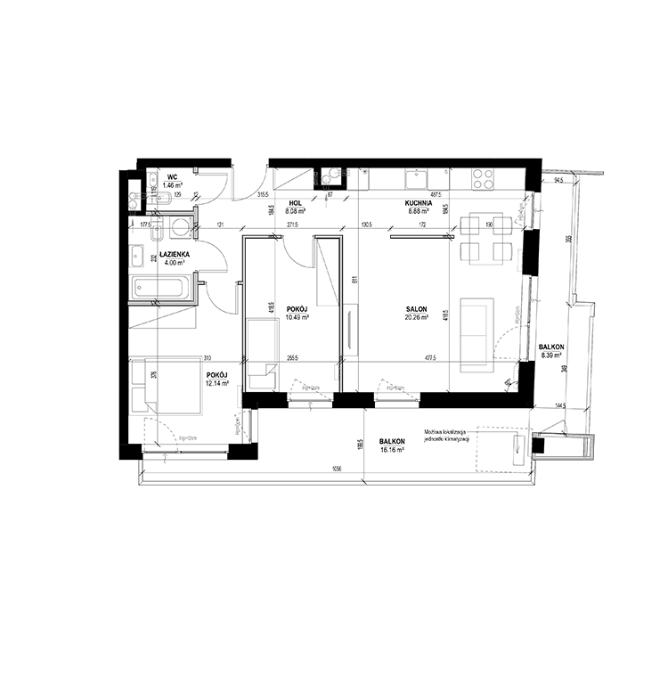 flat