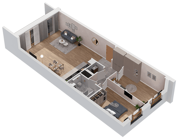 flat