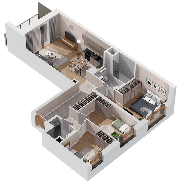 flat