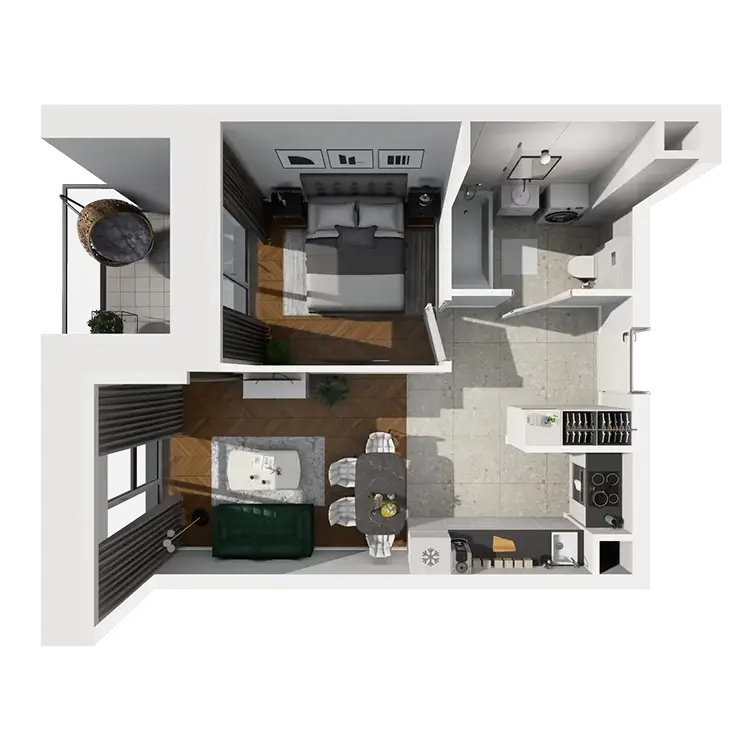 flat
