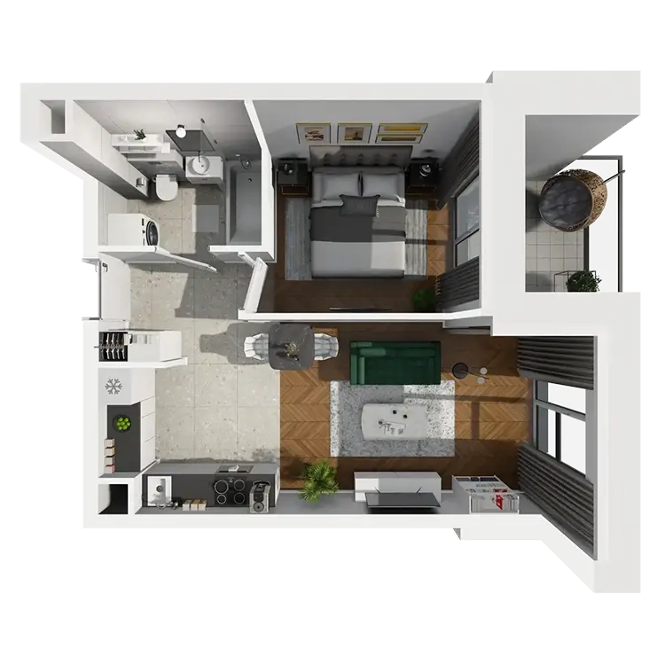 flat