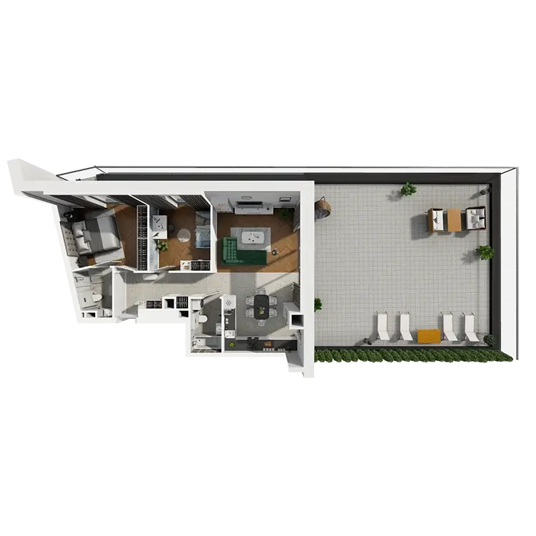 flat