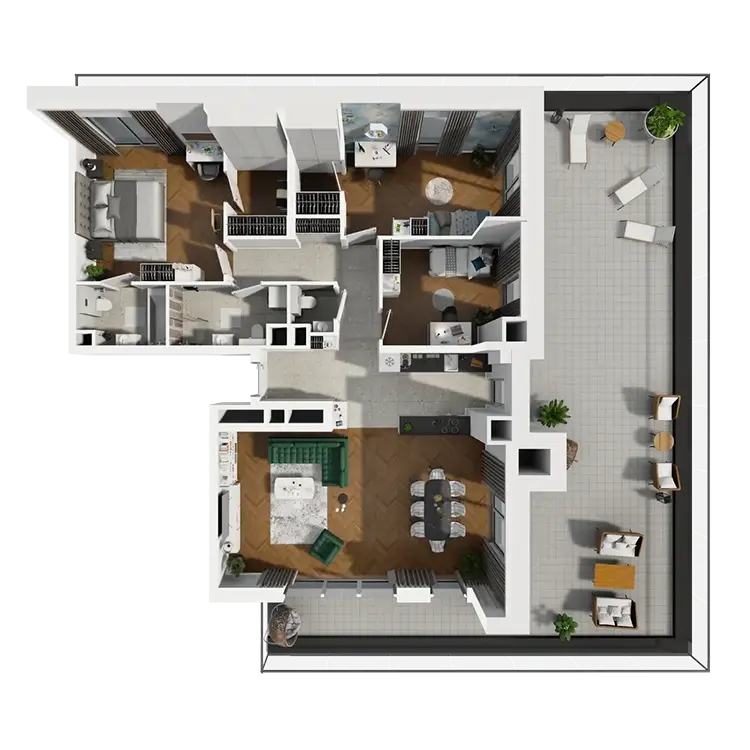 flat