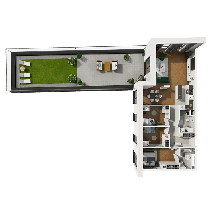flat