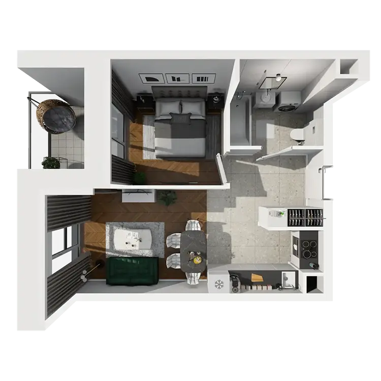 flat