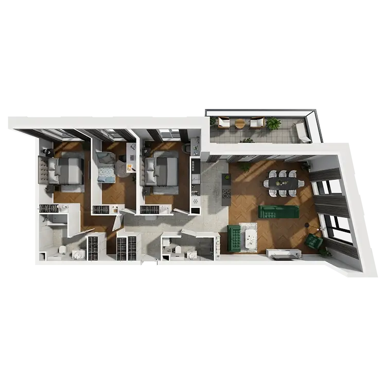 flat