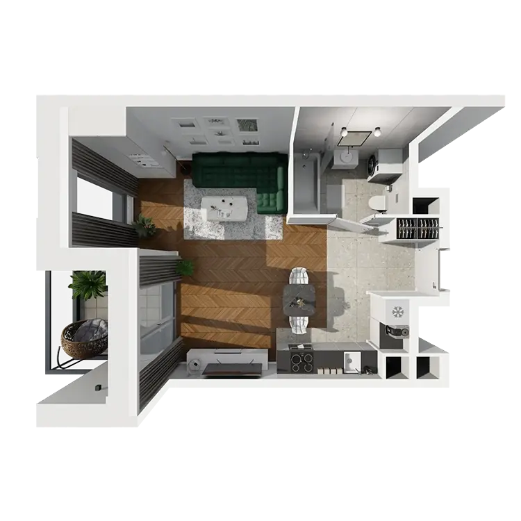 flat