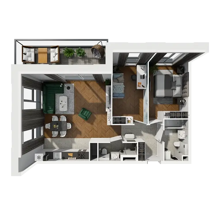 flat