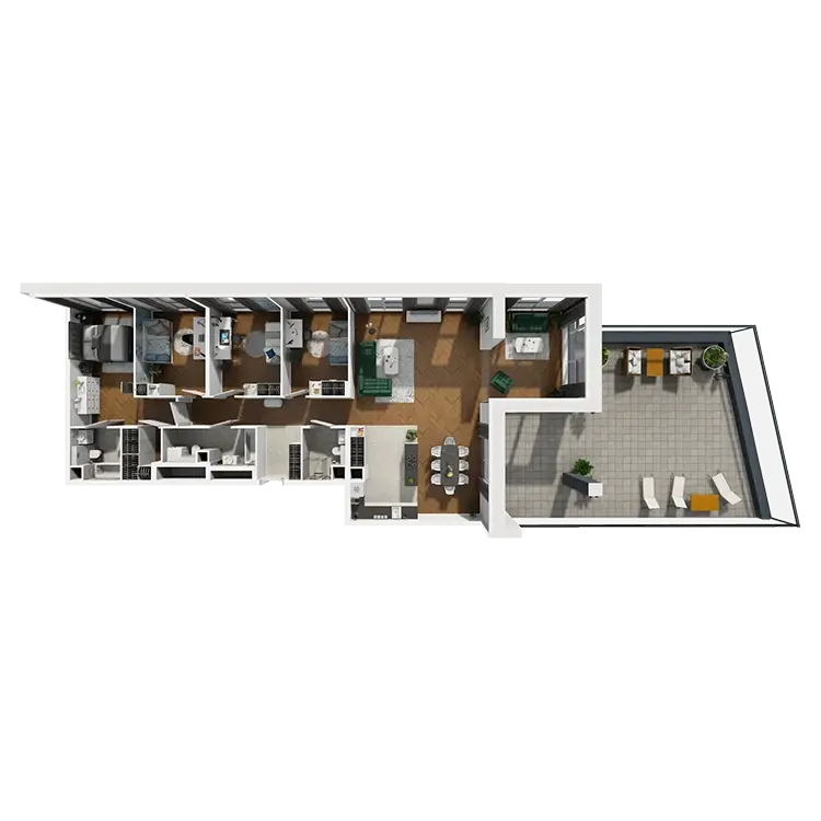flat