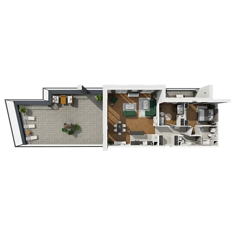 flat