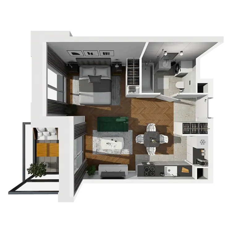 flat