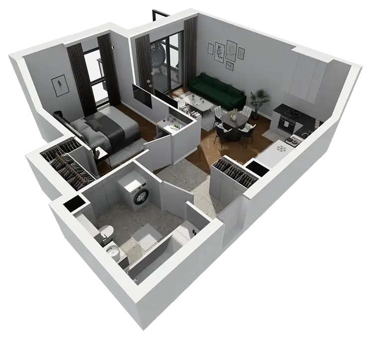 flat