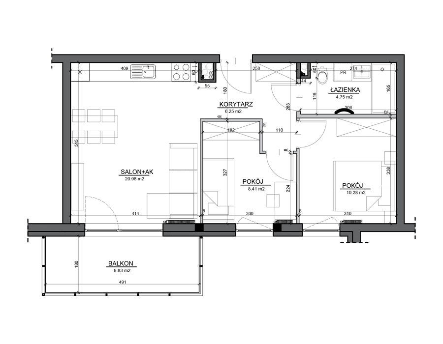 flat