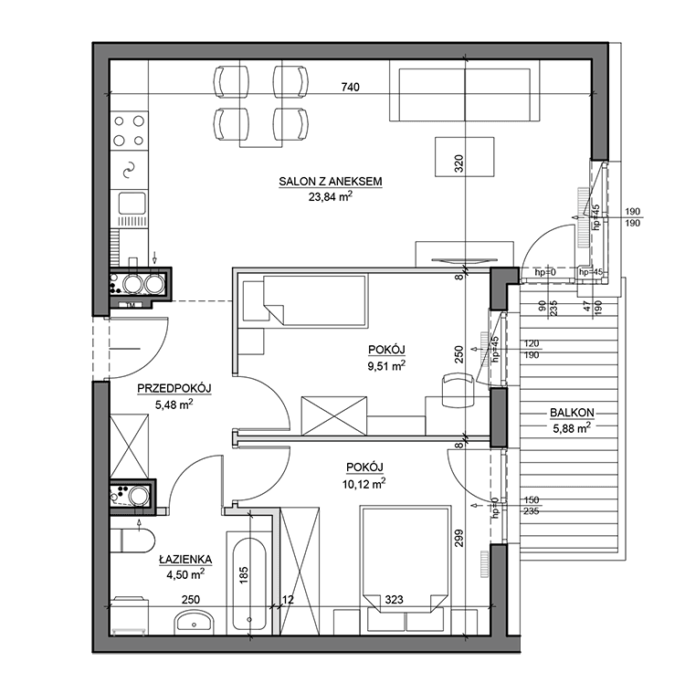 flat