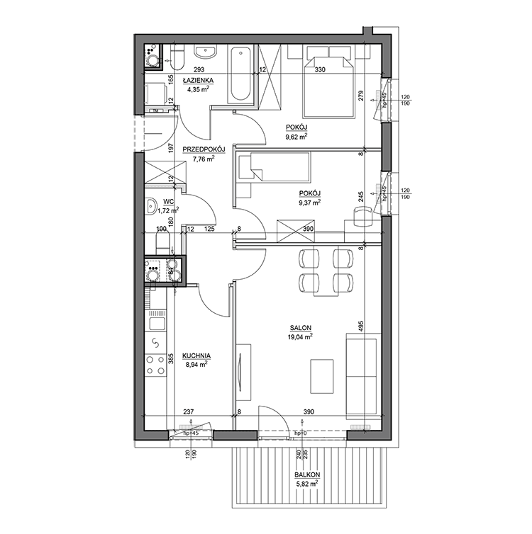 flat