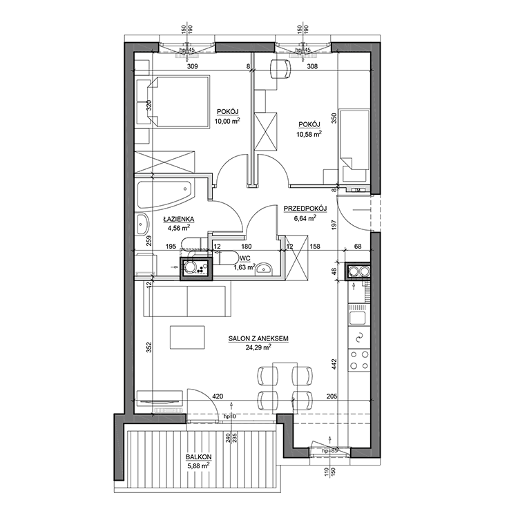 flat