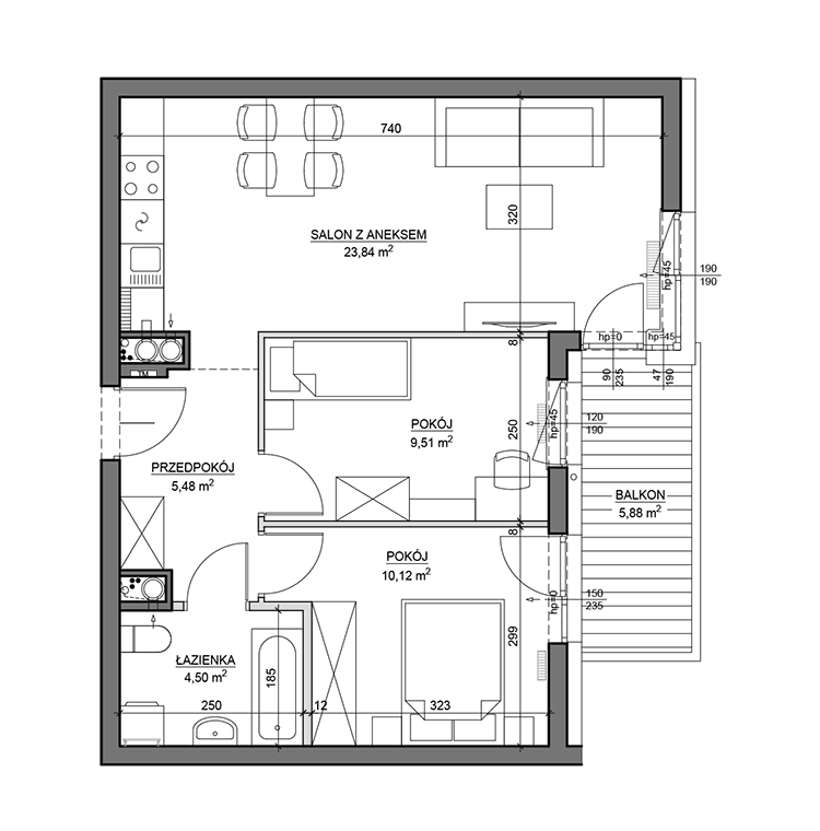 flat