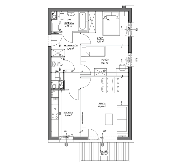 flat