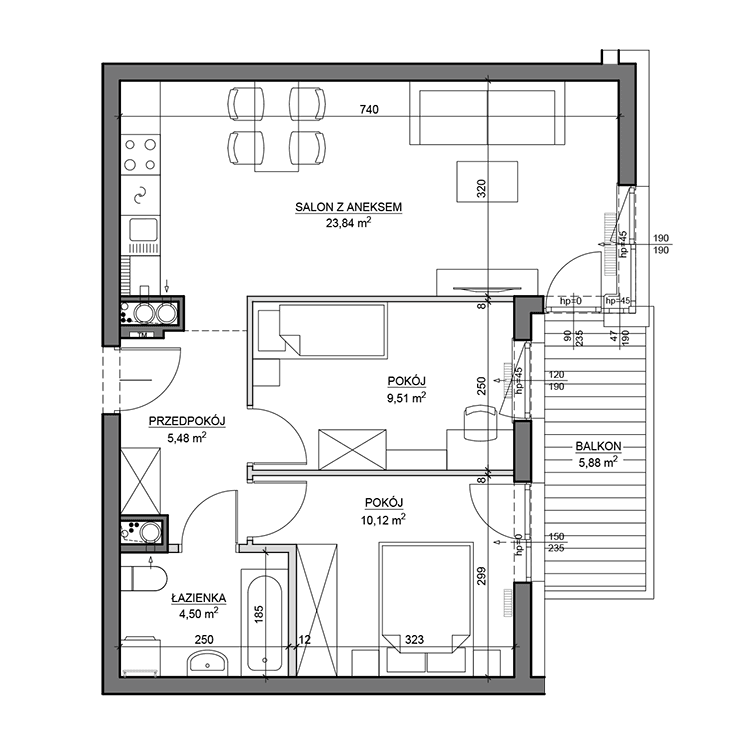 flat