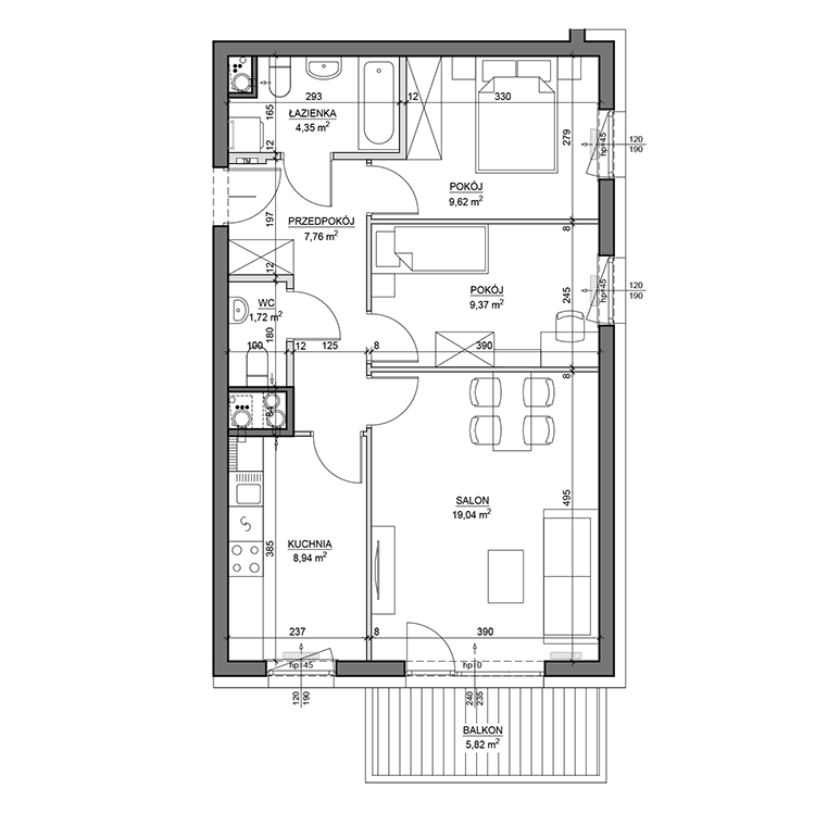 flat