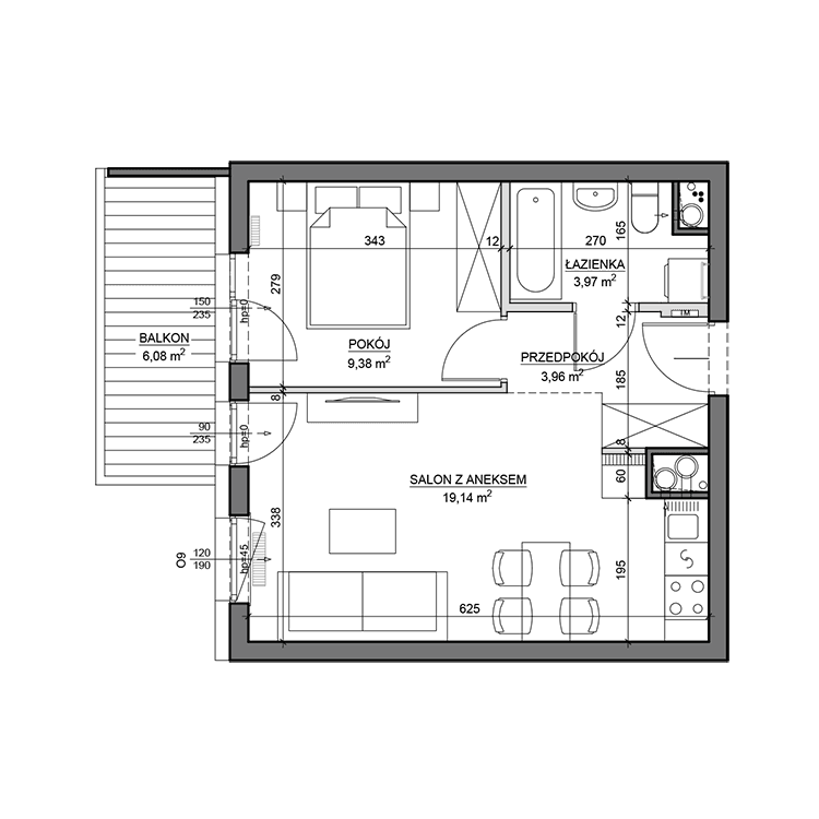 flat
