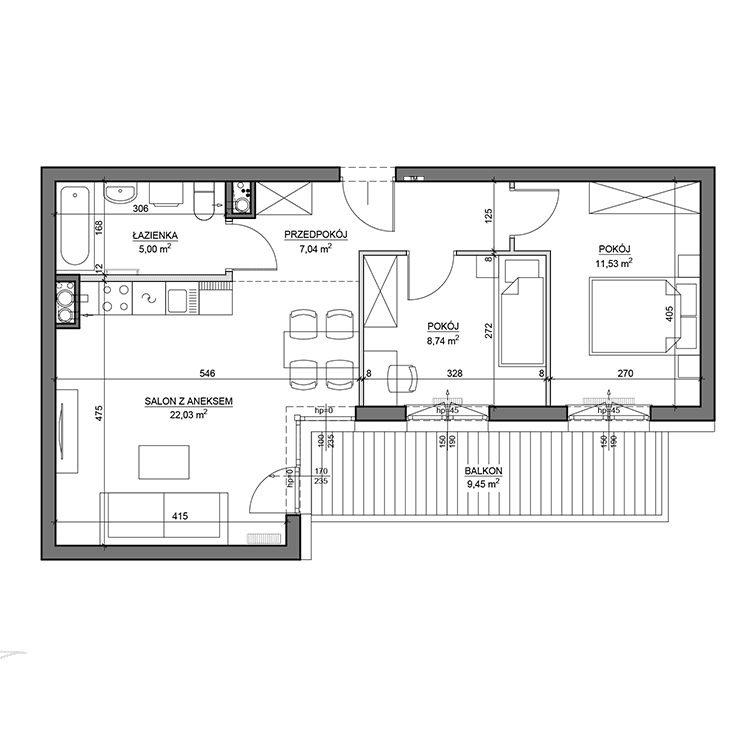 flat