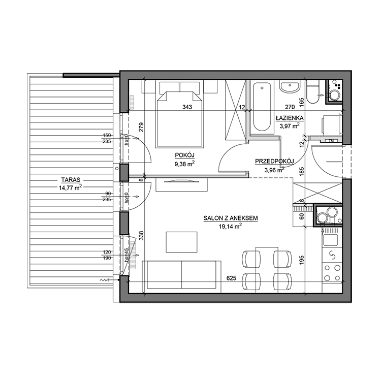 flat