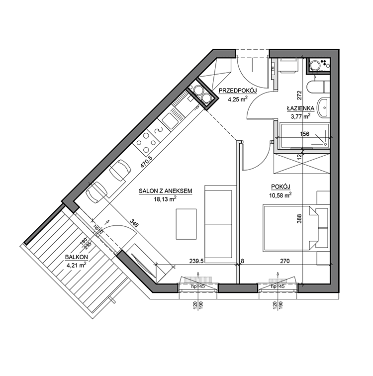 flat