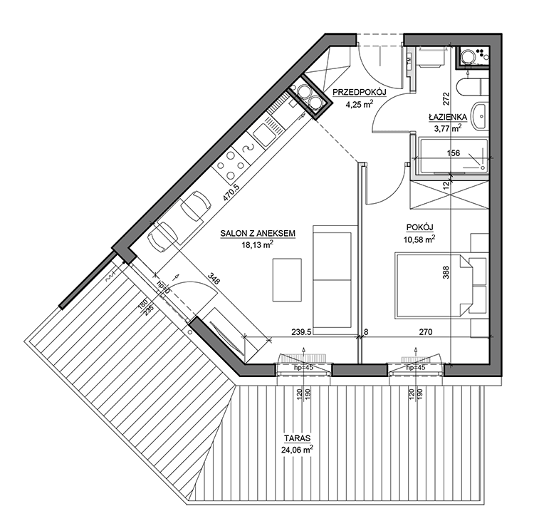 flat