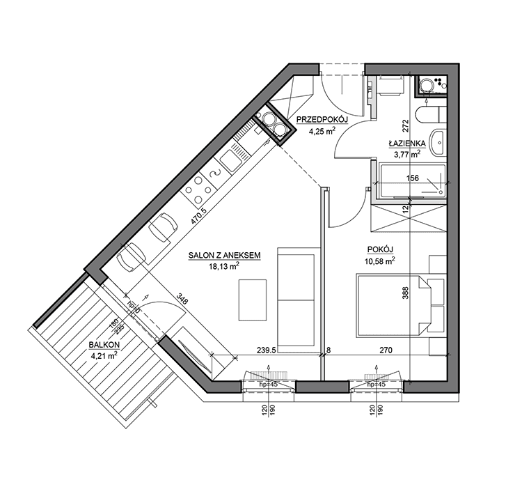 flat