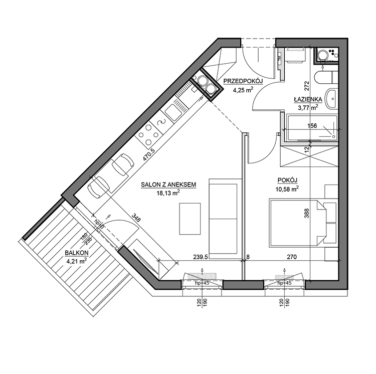 flat